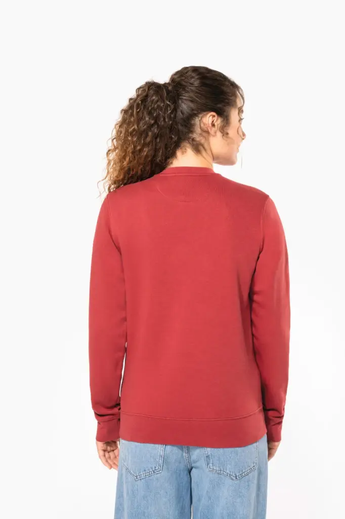 K4025-20_2026 - Hidalgo-werbeartikel Ecologische sweater met ronde hals — productfoto 9