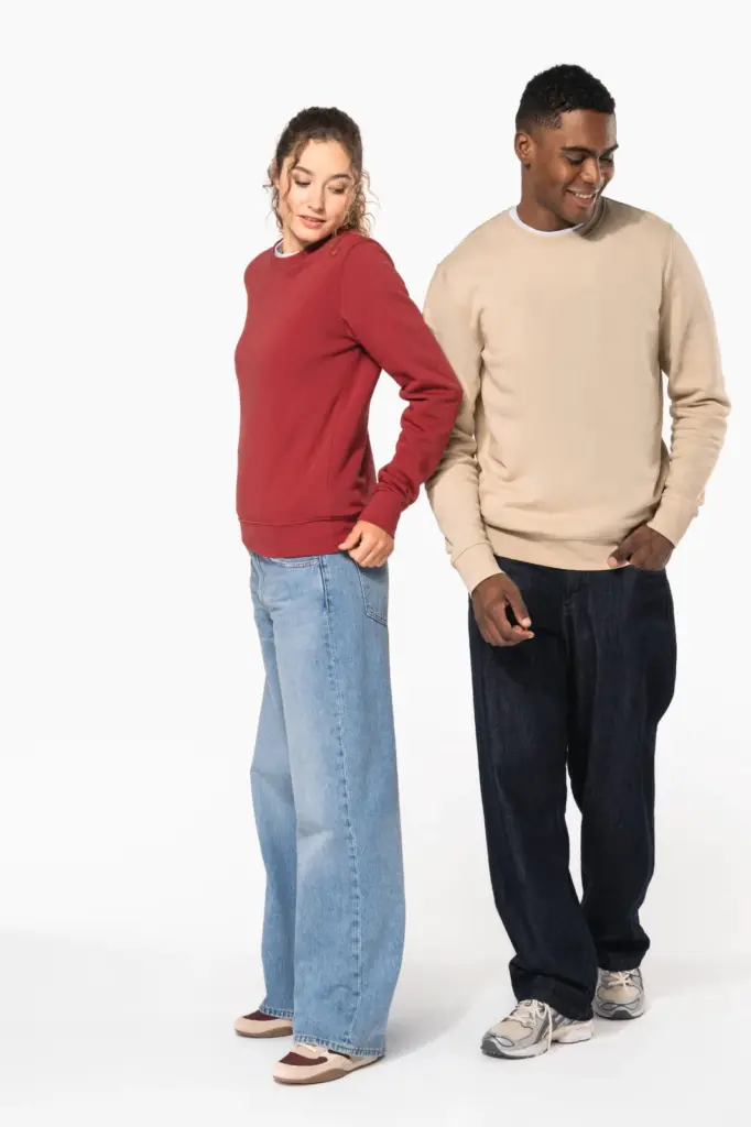 K4025-13_2026 - Hidalgo-werbeartikel Ecologische sweater met ronde hals — productfoto 10
