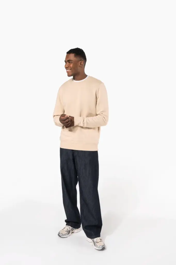 K4025-4_2026 - Hidalgo-werbeartikel Ecologische sweater met ronde hals — productfoto 11