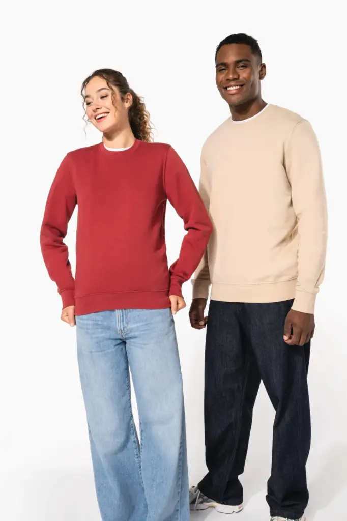 K4025-15_2026 - Hidalgo-werbeartikel Ecologische sweater met ronde hals — productfoto 14