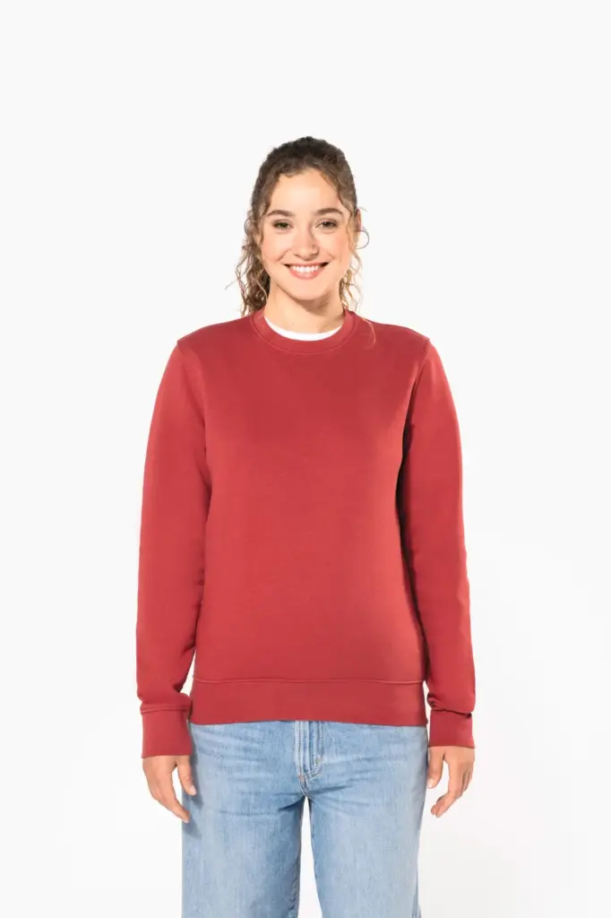 K4025-19_2026 - Hidalgo-werbeartikel Ecologische sweater met ronde hals — productfoto 15
