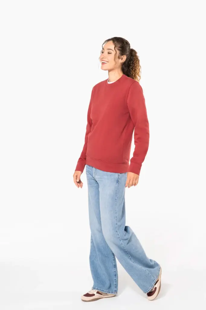 K4025-16_2026 - Hidalgo-werbeartikel Ecologische sweater met ronde hals — productfoto 16
