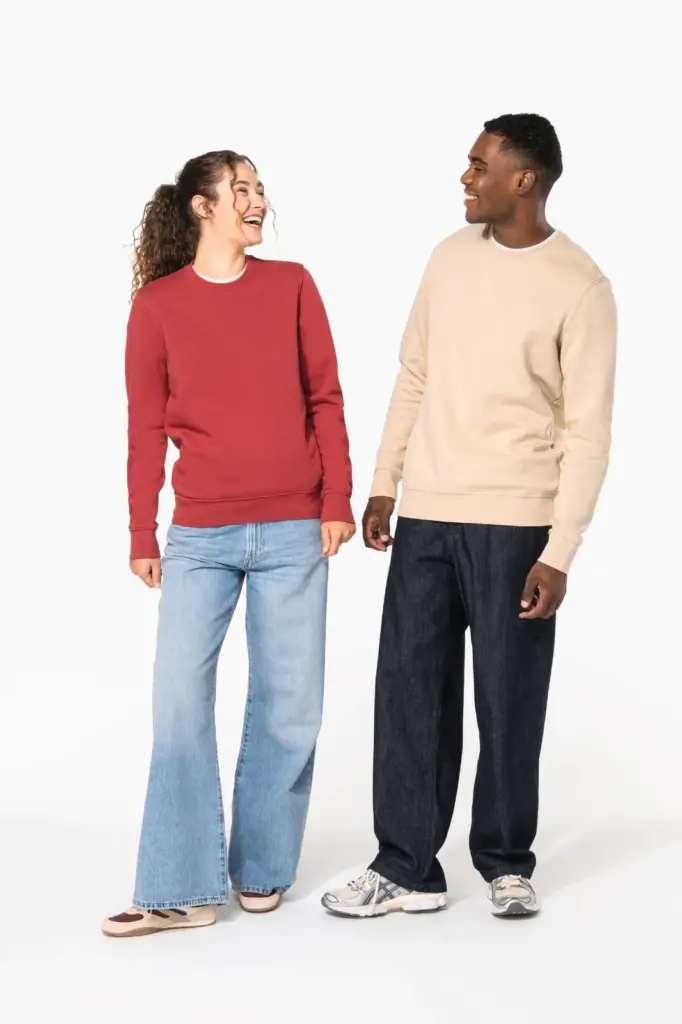 K4025-12_2026 - Hidalgo-werbeartikel Ecologische sweater met ronde hals — productfoto 18