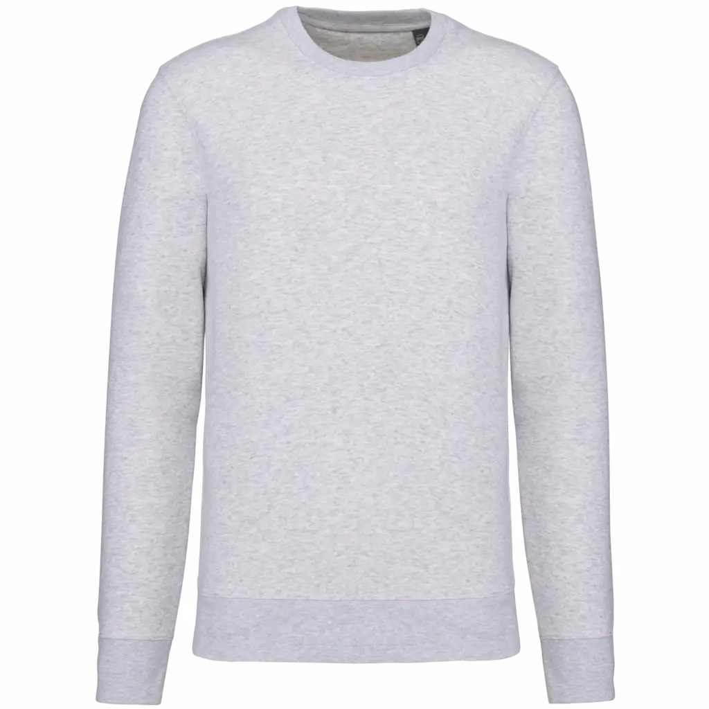 PS_K4025_ASHHEATHER - Hidalgo-werbeartikel Ecologische sweater met ronde hals, ash heather — productfoto 20