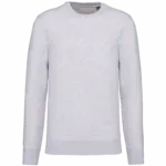 PS_K4025_ASHHEATHER - Hidalgo-werbeartikel Ecologische sweater met ronde hals, ash heather — productfoto 20