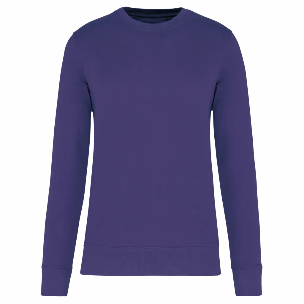 PS_K4025_DEEPPURPLE - Hidalgo-werbeartikel Ecologische sweater met ronde hals, deep purple — productfoto 38