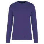 PS_K4025_DEEPPURPLE - Hidalgo-werbeartikel Ecologische sweater met ronde hals, deep purple — productfoto 38