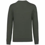 PS_K4025-B_GREENMARBLEHEATHER - Hidalgo-werbeartikel Ecologische sweater met ronde hals, green marble heather — productfoto 48