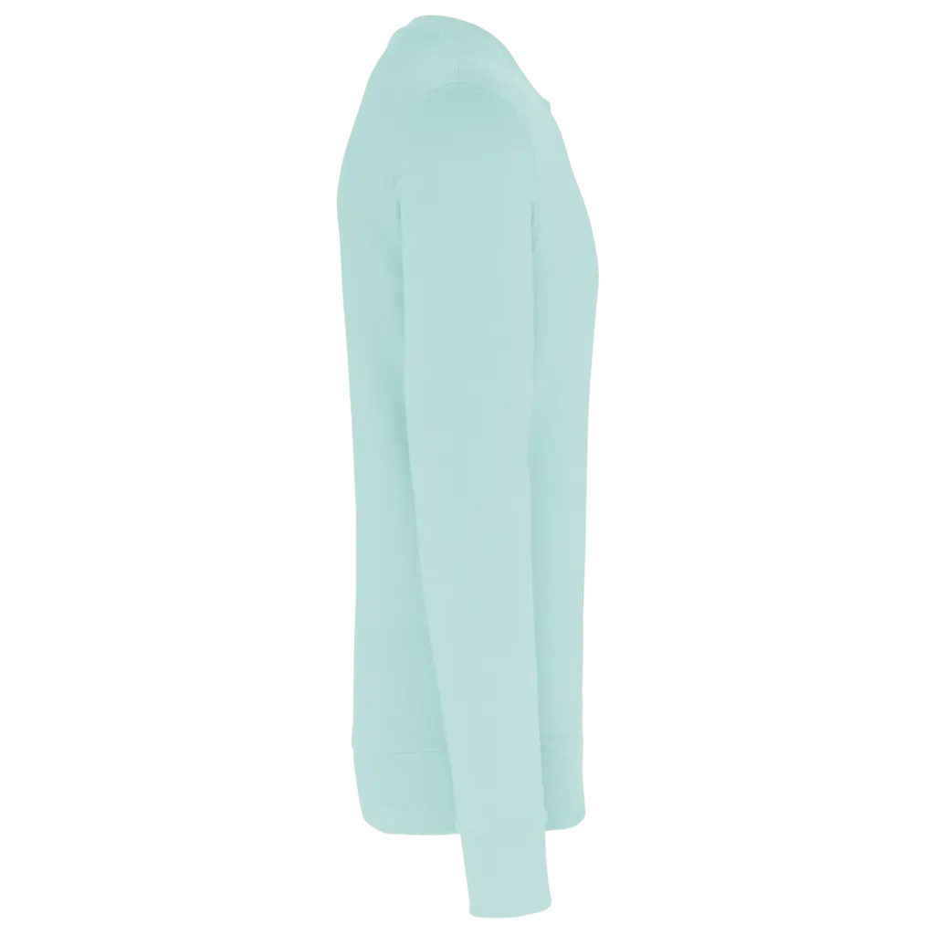 PS_K4025-S_ICEMINT - Hidalgo-werbeartikel Ecologische sweater met ronde hals, ice mint — productfoto 52