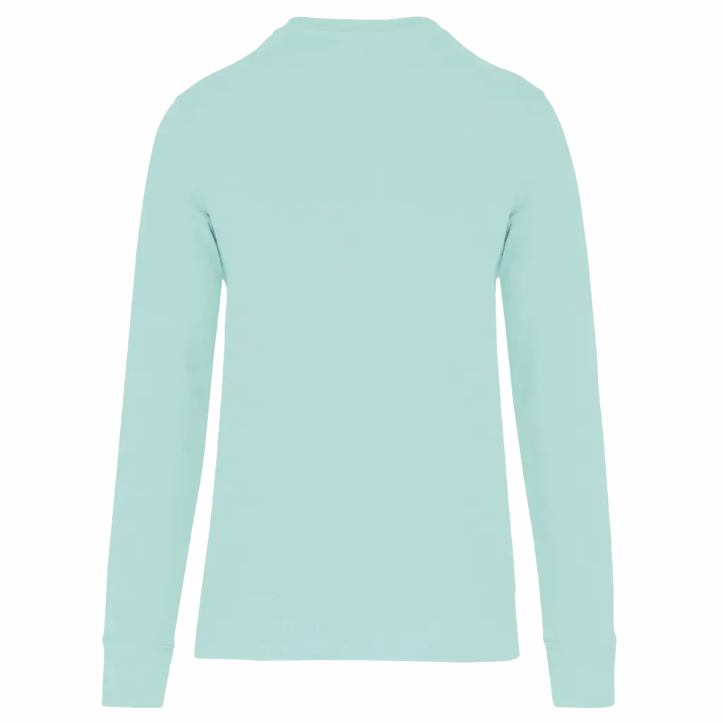 PS_K4025-B_ICEMINT - Hidalgo-werbeartikel Ecologische sweater met ronde hals, ice mint — productfoto 54