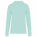 PS_K4025-B_ICEMINT - Hidalgo-werbeartikel Ecologische sweater met ronde hals, ice mint — productfoto 54