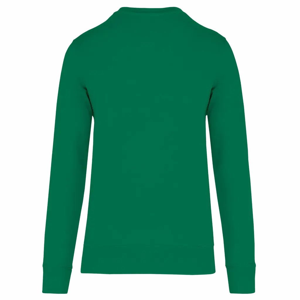 PS_K4025-B_KELLYGREEN - Hidalgo-werbeartikel Ecologische sweater met ronde hals, kelly green — productfoto 57