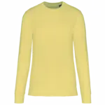 PS_K4025_LEMONYELLOW - Hidalgo-werbeartikel Ecologische sweater met ronde hals, lemon yellow — productfoto 59