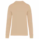 PS_K4025-B_LIGHTSAND - Hidalgo-werbeartikel Ecologische sweater met ronde hals, light sand — productfoto 69
