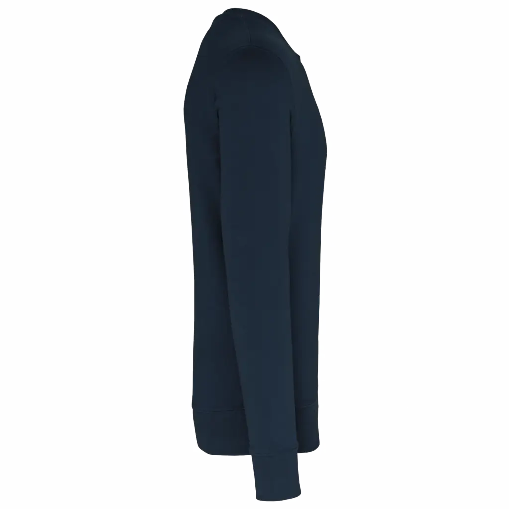 PS_K4025-S_NAVY - Hidalgo-werbeartikel Ecologische sweater met ronde hals, navy — productfoto 70