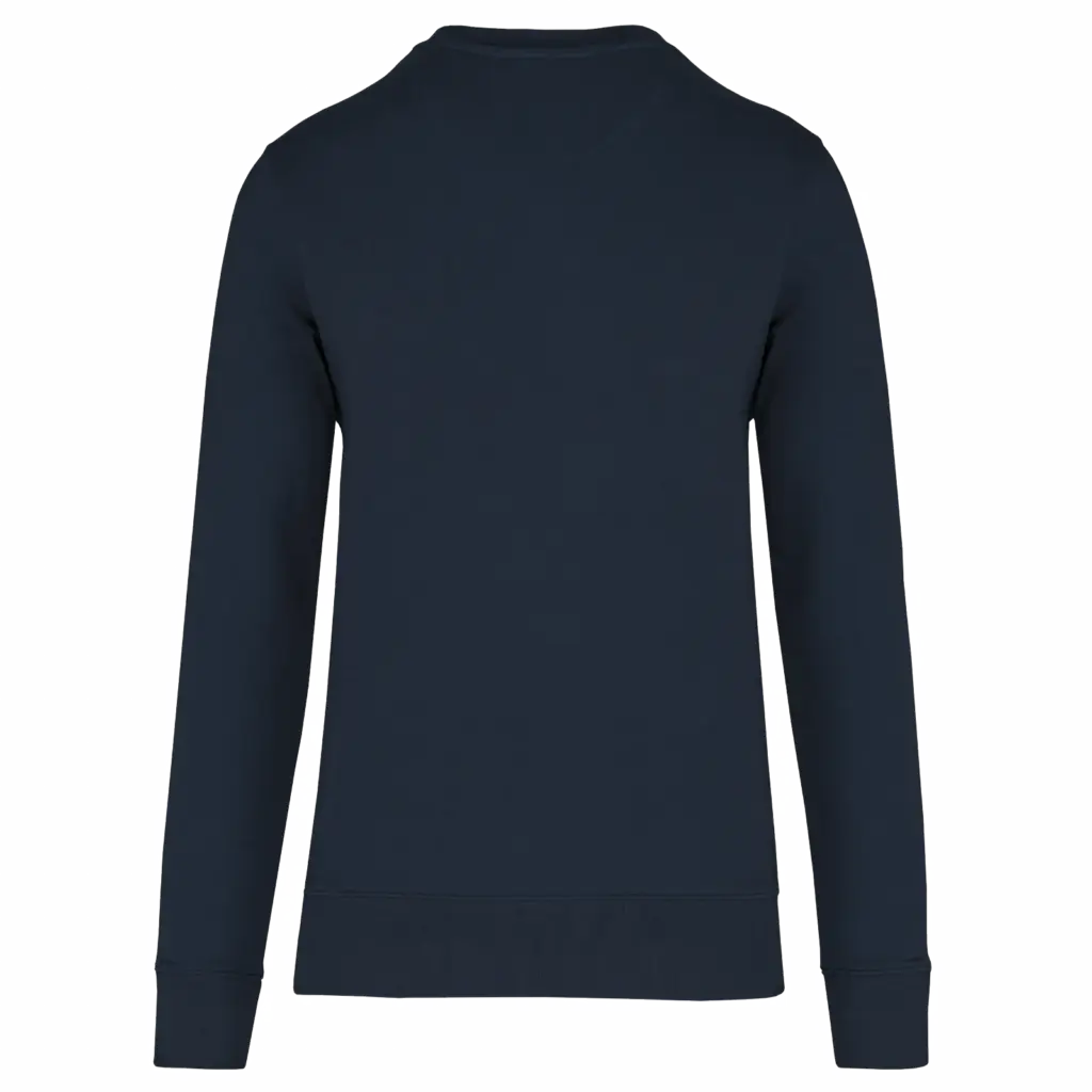 PS_K4025-B_NAVY - Hidalgo-werbeartikel Ecologische sweater met ronde hals, navy — productfoto 72