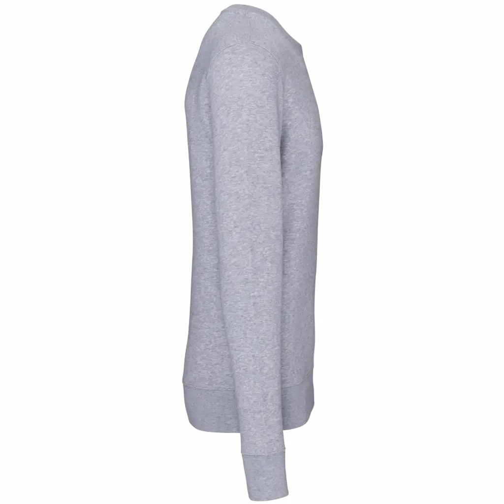 PS_K4025-S_OXFORDGREY - Hidalgo-werbeartikel Ecologische sweater met ronde hals, oxford grey — productfoto 73