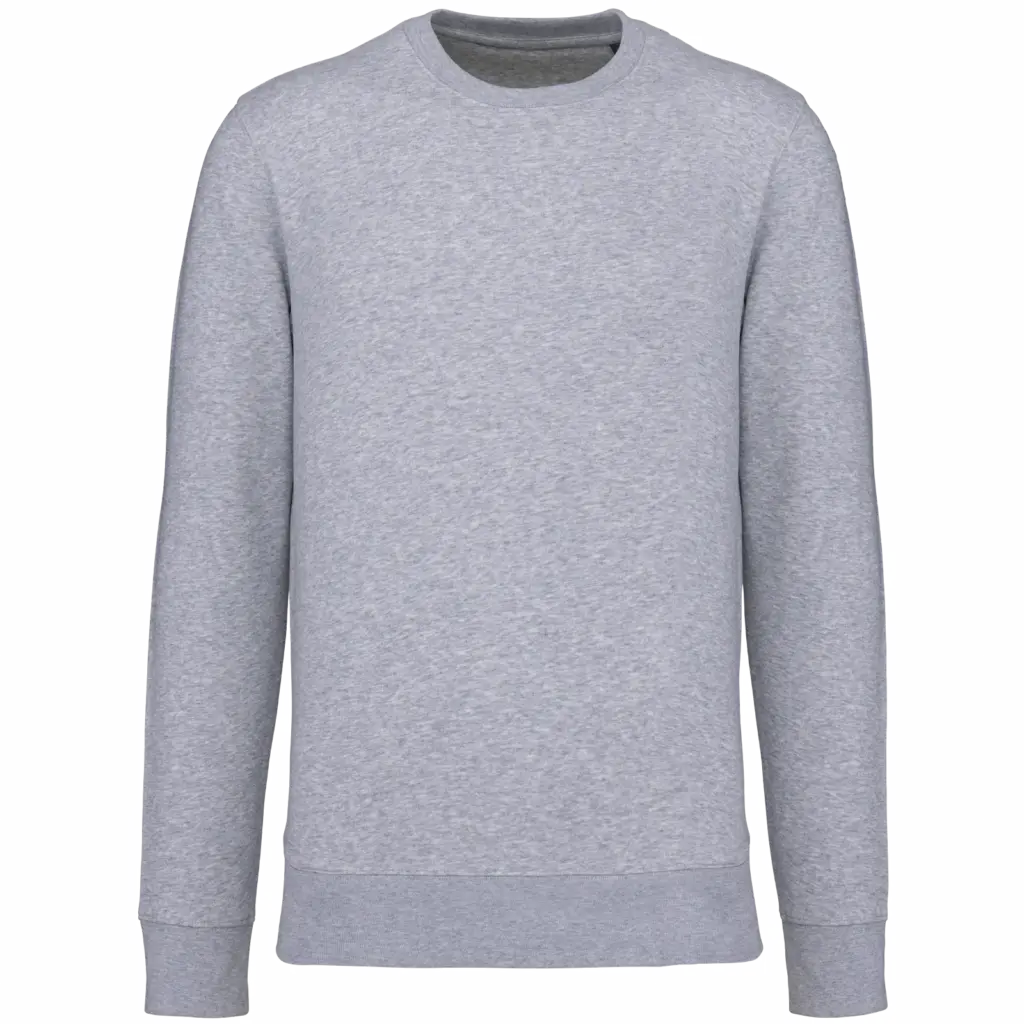 PS_K4025_OXFORDGREY - Hidalgo-werbeartikel Ecologische sweater met ronde hals, oxford grey — productfoto 74