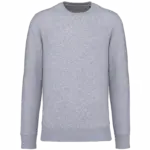 PS_K4025_OXFORDGREY - Hidalgo-werbeartikel Ecologische sweater met ronde hals, oxford grey — productfoto 74