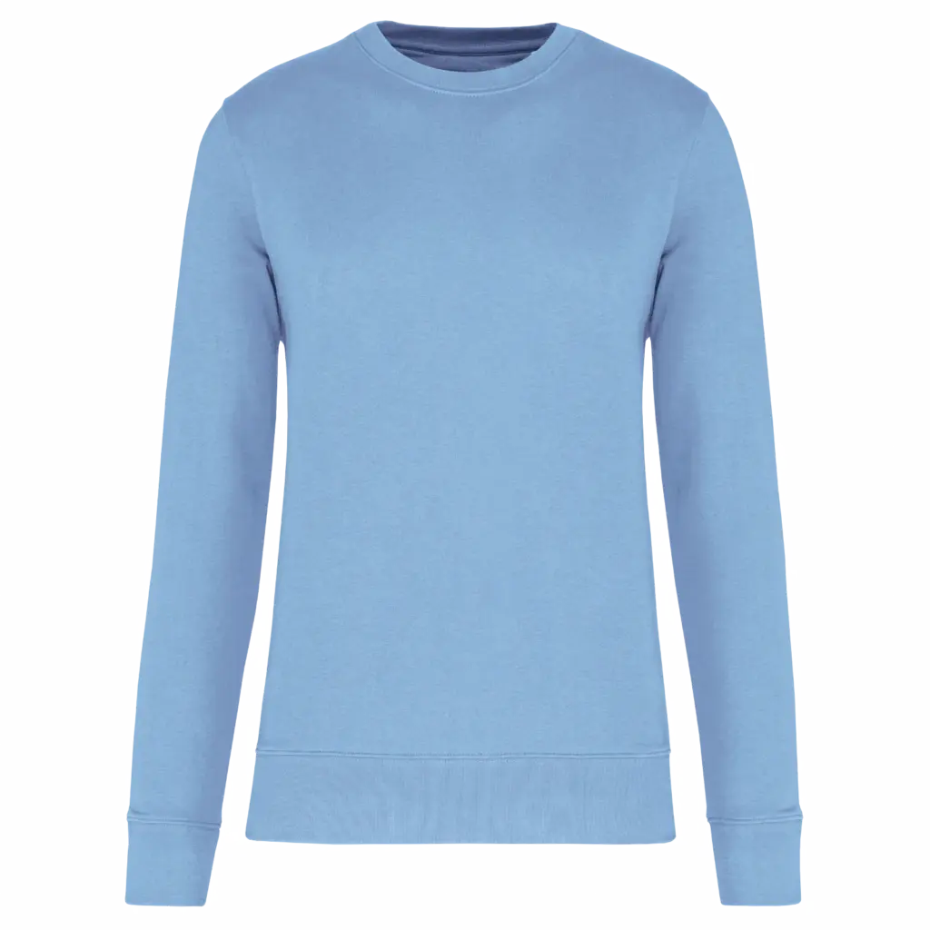 PS_K4025_SKYBLUE - Hidalgo-werbeartikel Ecologische sweater met ronde hals, sky blue — productfoto 86