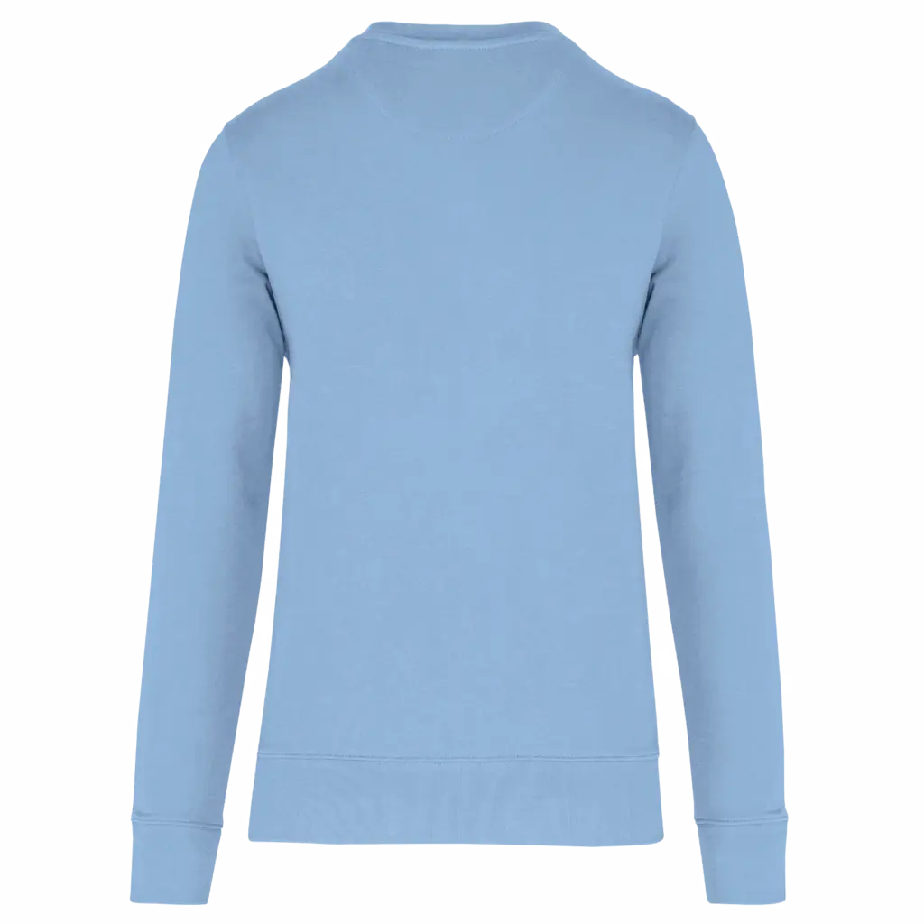 PS_K4025-B_SKYBLUE - Hidalgo-werbeartikel Ecologische sweater met ronde hals, sky blue — productfoto 87