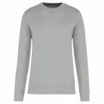 PS_K4025_SNOWGREY - Hidalgo-werbeartikel Ecologische sweater met ronde hals, snow grey — productfoto 89