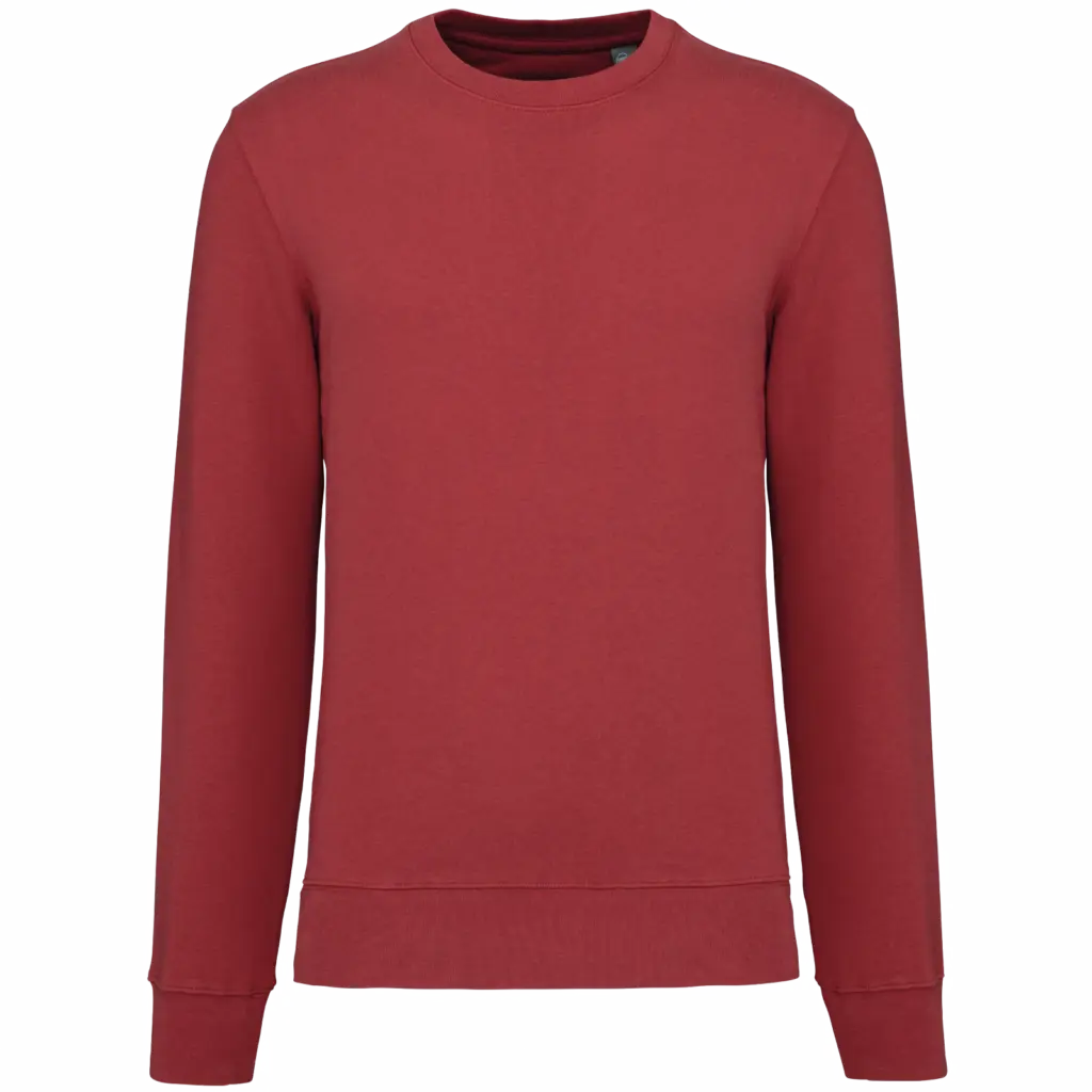 PS_K4025_TERRACOTTARED - Hidalgo-werbeartikel Ecologische sweater met ronde hals, terracotta red — productfoto 92