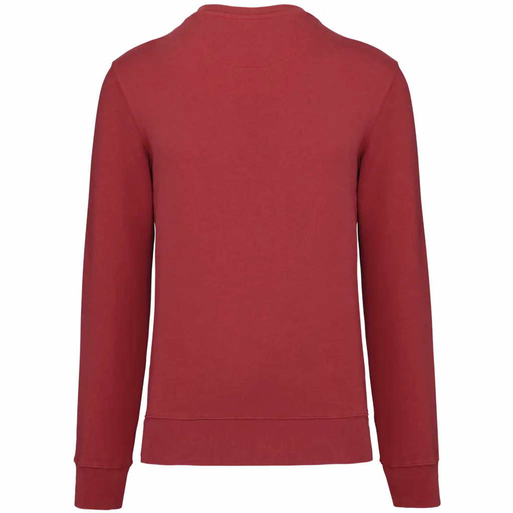 PS_K4025-B_TERRACOTTARED - Hidalgo-werbeartikel Ecologische sweater met ronde hals, terracotta red — productfoto 93
