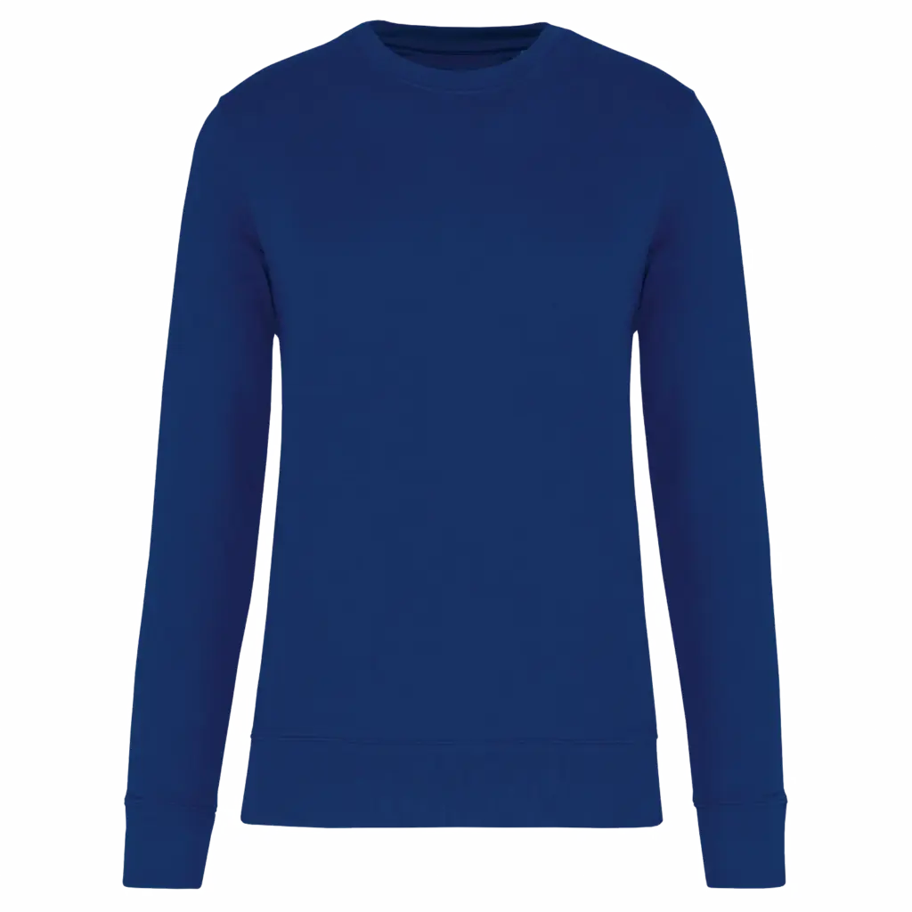 PS_K4025_TRUEINDIGO - Hidalgo-werbeartikel Ecologische sweater met ronde hals, true indigo — productfoto 95