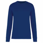 PS_K4025_TRUEINDIGO - Hidalgo-werbeartikel Ecologische sweater met ronde hals, true indigo — productfoto 95