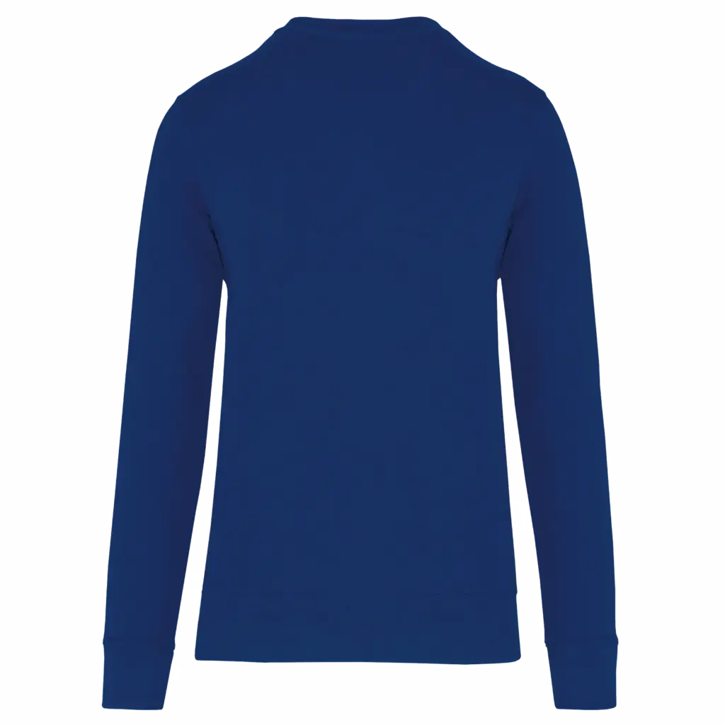 PS_K4025-B_TRUEINDIGO - Hidalgo-werbeartikel Ecologische sweater met ronde hals, true indigo — productfoto 96