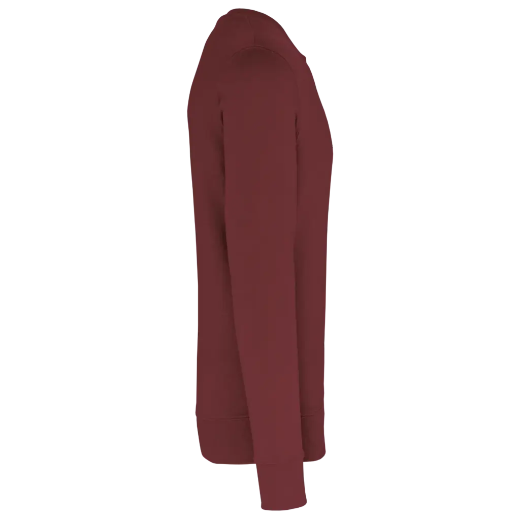 PS_K4025-S_WINE - Hidalgo-werbeartikel Ecologische sweater met ronde hals, wine — productfoto 100