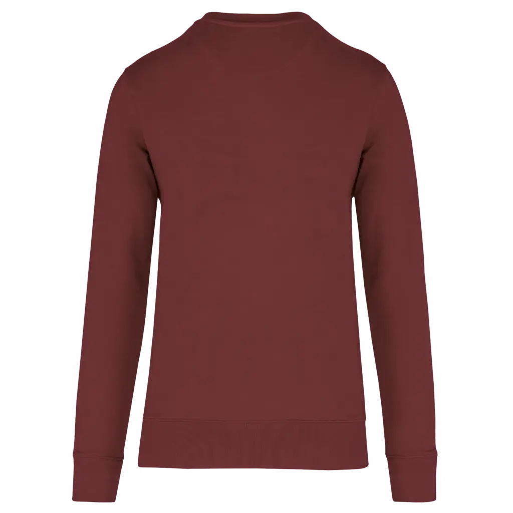PS_K4025-B_WINE - Hidalgo-werbeartikel Ecologische sweater met ronde hals, wine — productfoto 102