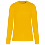 PS_K4025_YELLOW - Hidalgo-werbeartikel Ecologische sweater met ronde hals, yellow — productfoto 107