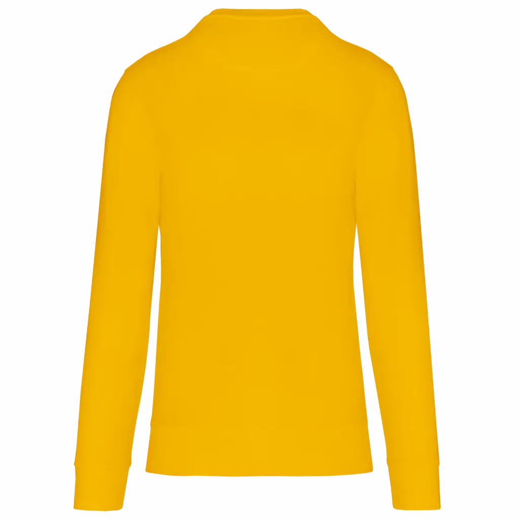 PS_K4025-B_YELLOW - Hidalgo-werbeartikel Ecologische sweater met ronde hals, yellow — productfoto 108