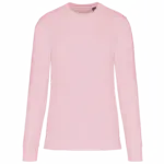 Ecologische kindersweater met ronde hals, pale pink — productfoto 24