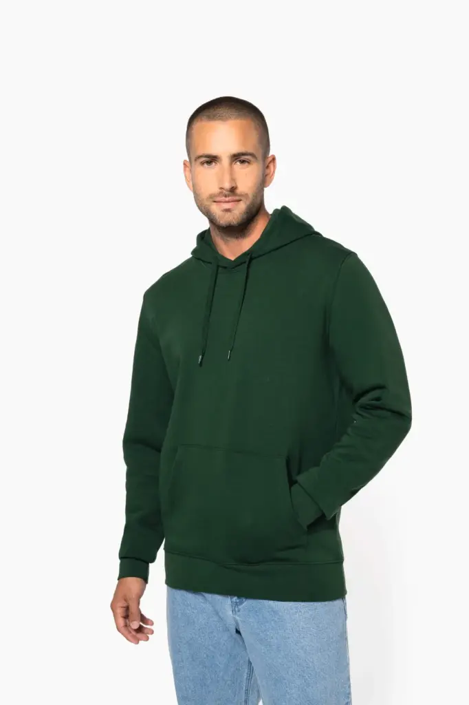 K4027-6_2025 - Hidalgo Ecologische herensweater met capuchon