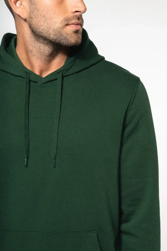 K4027-9_2025 - Hidalgo Ecologische herensweater met capuchon — productfoto 4