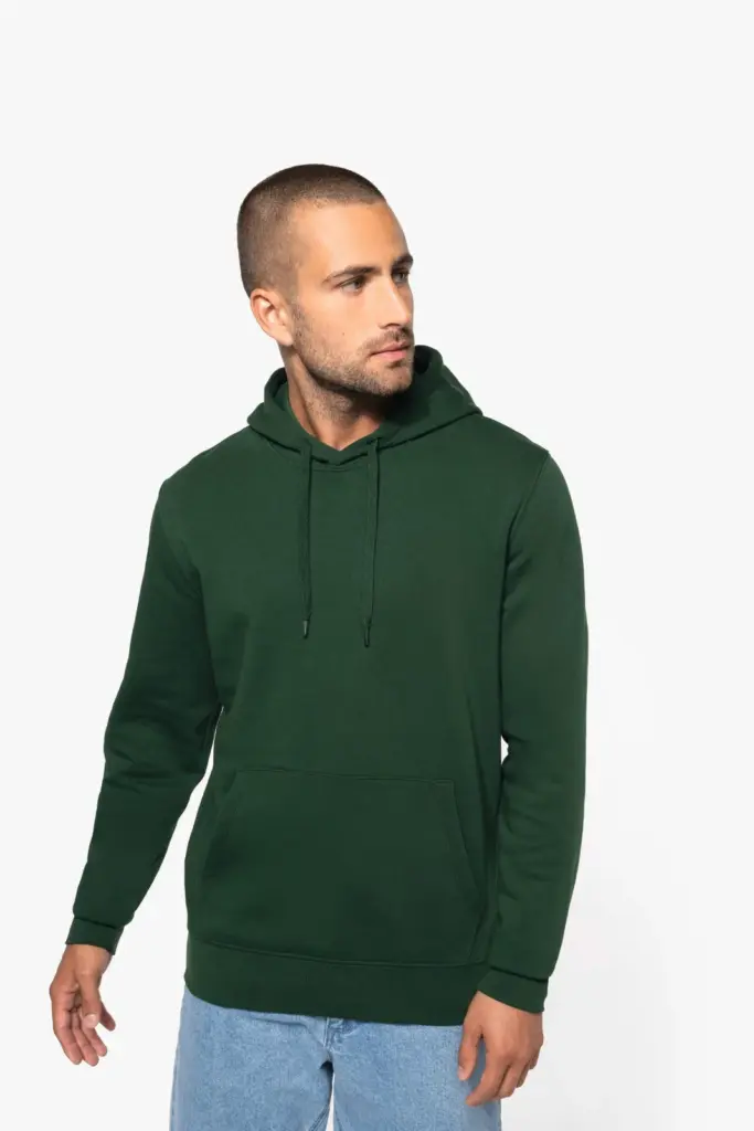 K4027-7_2025 - Hidalgo Ecologische herensweater met capuchon — productfoto 8