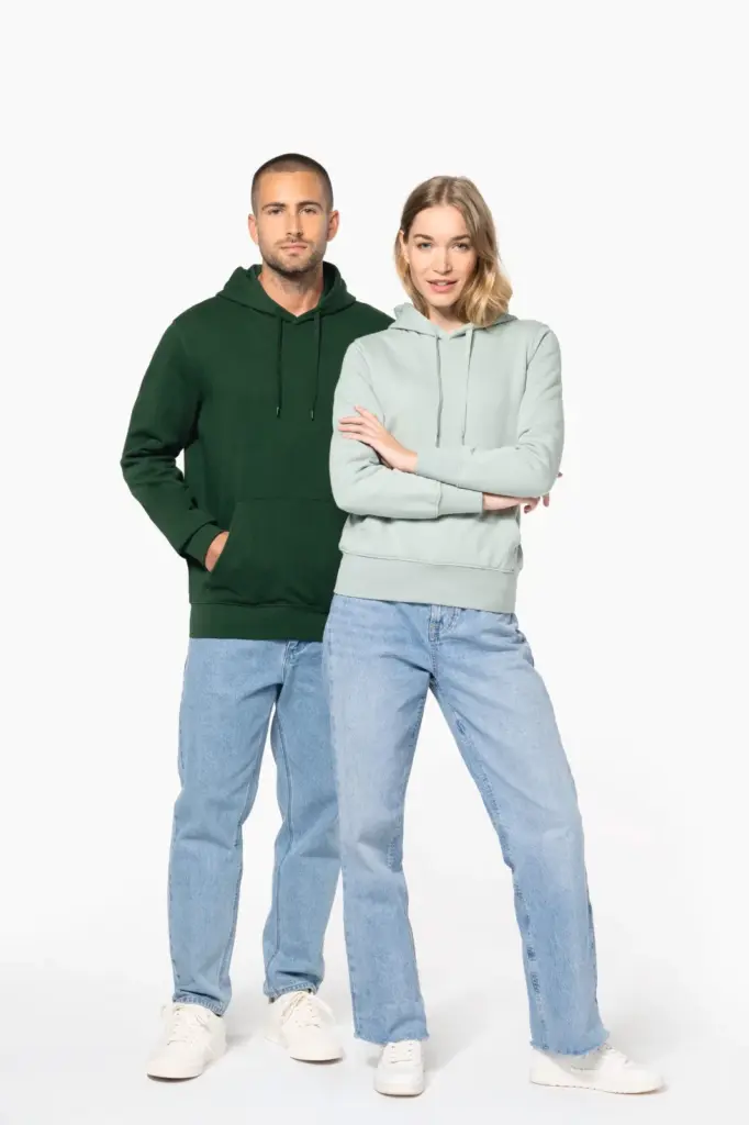 K4027-K4028-5_2025 - Hidalgo Ecologische herensweater met capuchon — productfoto 9