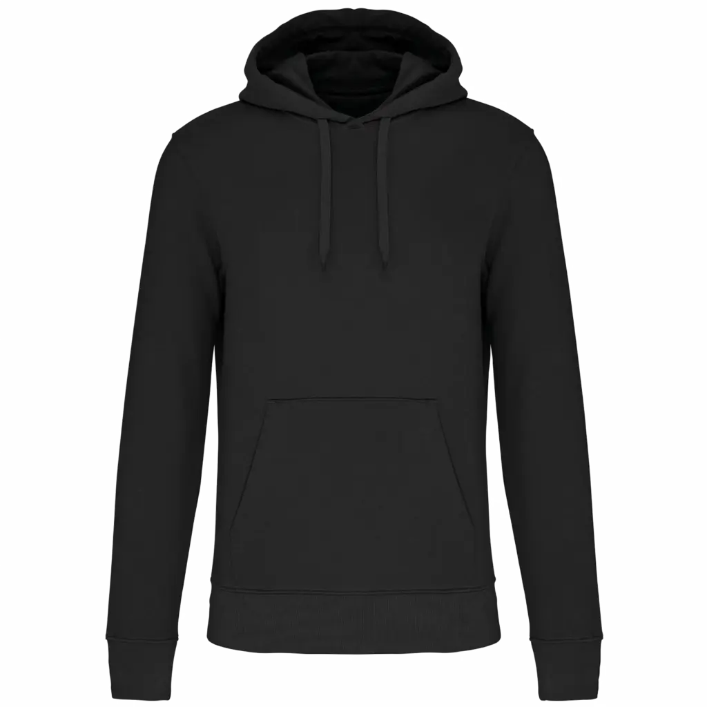 PS_K4027_BLACK - Hidalgo Ecologische herensweater met capuchon, black — productfoto 14