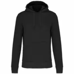 PS_K4027_BLACK - Hidalgo Ecologische herensweater met capuchon, black — productfoto 14