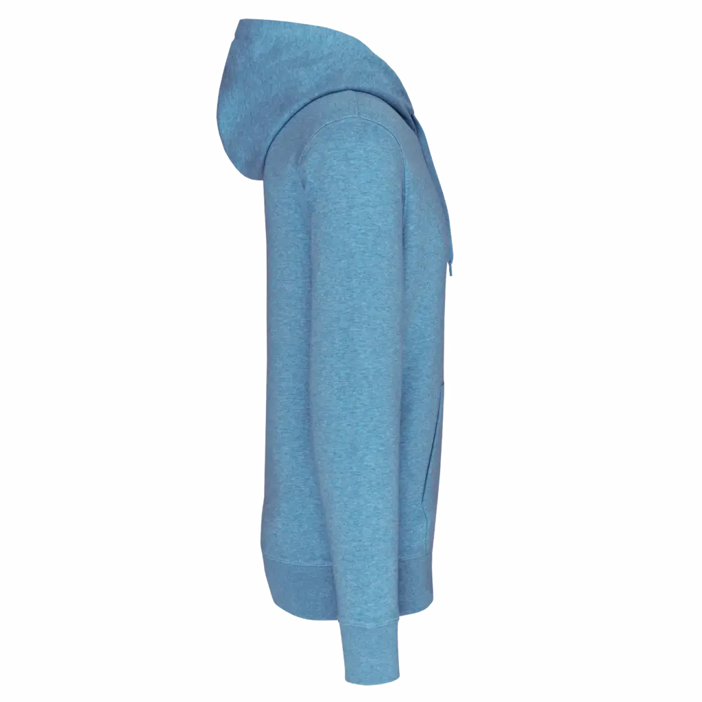 PS_K4027-S_CLOUDYBLUEHEATHER - Hidalgo Ecologische herensweater met capuchon, cloudy blue heather — productfoto 19