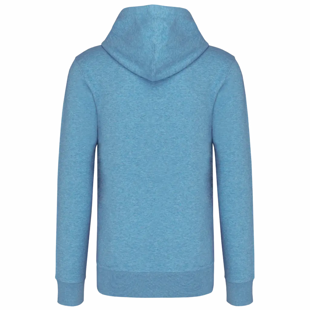 PS_K4027-B_CLOUDYBLUEHEATHER - Hidalgo Ecologische herensweater met capuchon, cloudy blue heather — productfoto 21