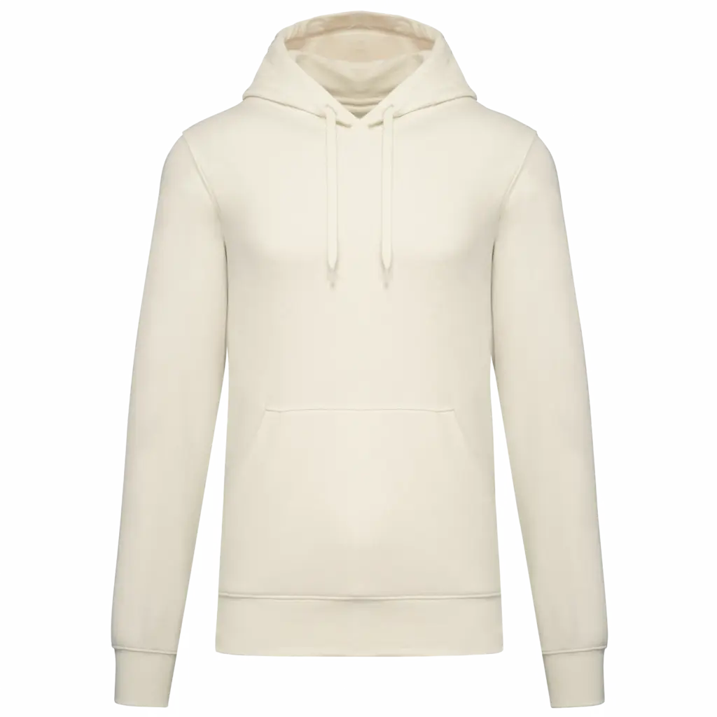 PS_K4027_COCONUTMILK - Hidalgo Ecologische herensweater met capuchon, coconut milk — productfoto 23