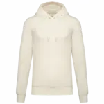PS_K4027_COCONUTMILK - Hidalgo Ecologische herensweater met capuchon, coconut milk — productfoto 23