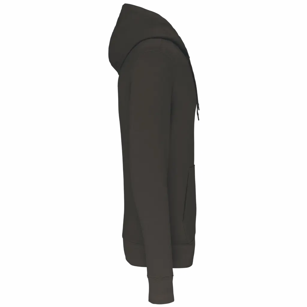 PS_K4027-S_DARKGREY - Hidalgo Ecologische herensweater met capuchon, dark grey — productfoto 25