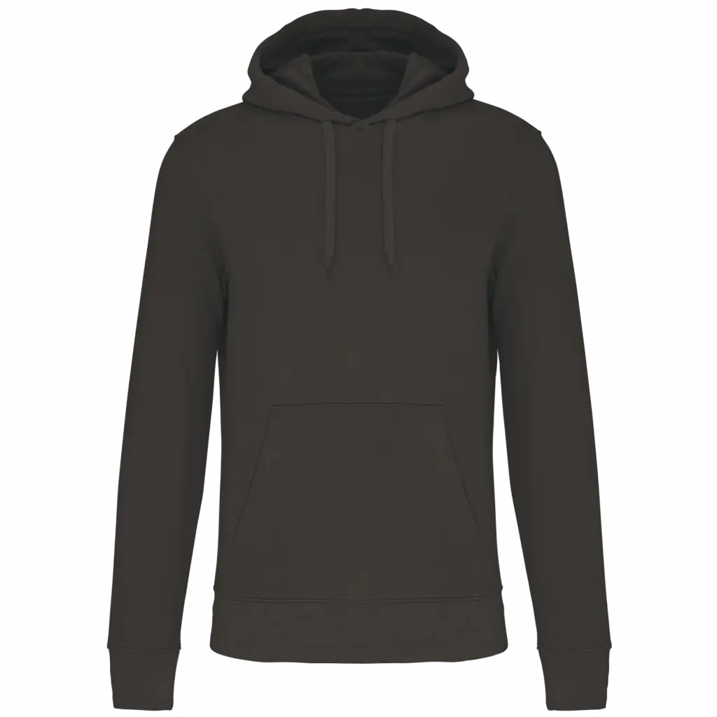 PS_K4027_DARKGREY - Hidalgo Ecologische herensweater met capuchon, dark grey — productfoto 26