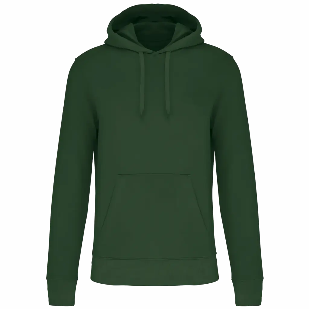 PS_K4027_FORESTGREEN - Hidalgo Ecologische herensweater met capuchon, forest green — productfoto 38