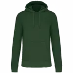 PS_K4027_FORESTGREEN - Hidalgo Ecologische herensweater met capuchon, forest green — productfoto 38